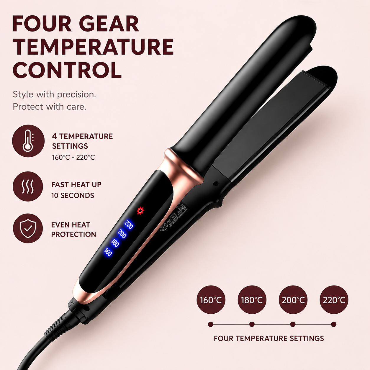 2-in-1 Hair Styling Iron