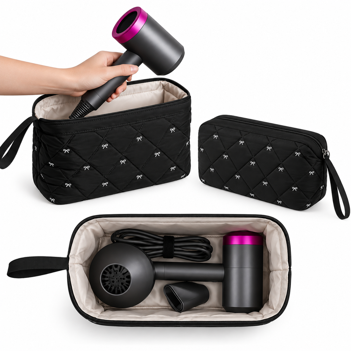 Hair Tool & Beauty Organiser Case