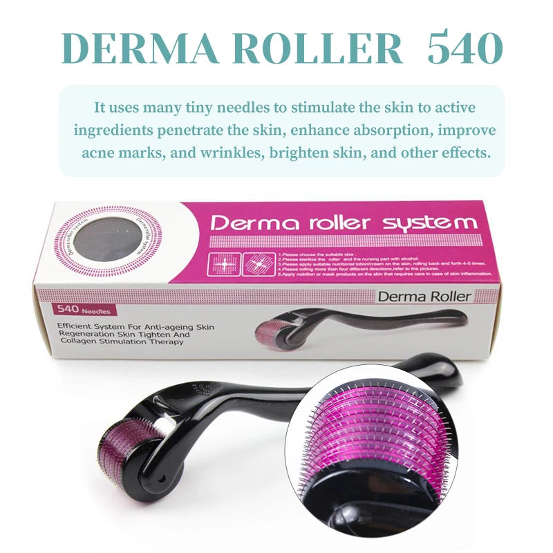 Titanium 540 Micro-Needling Derma Roller