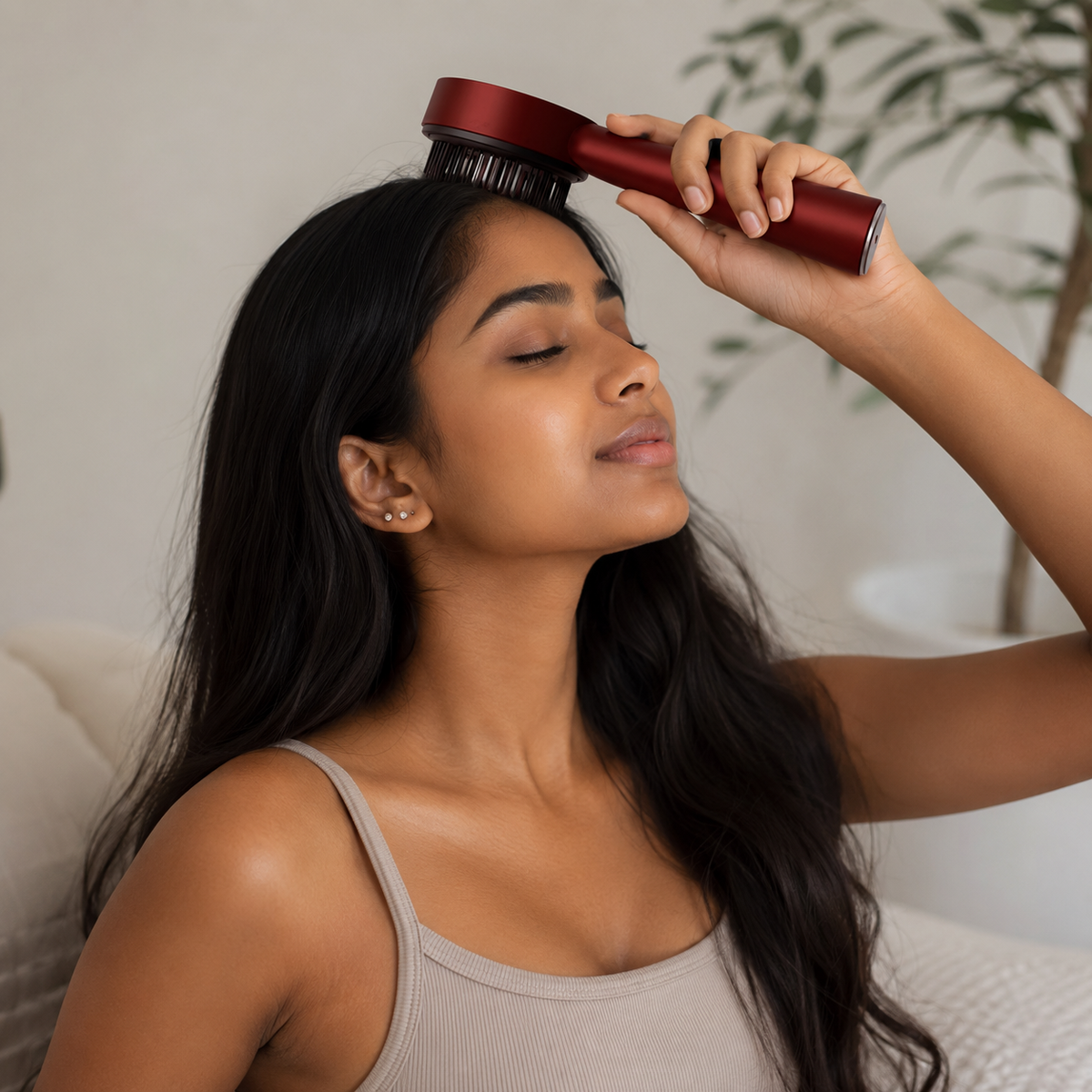 Red Light Scalp Massage Comb