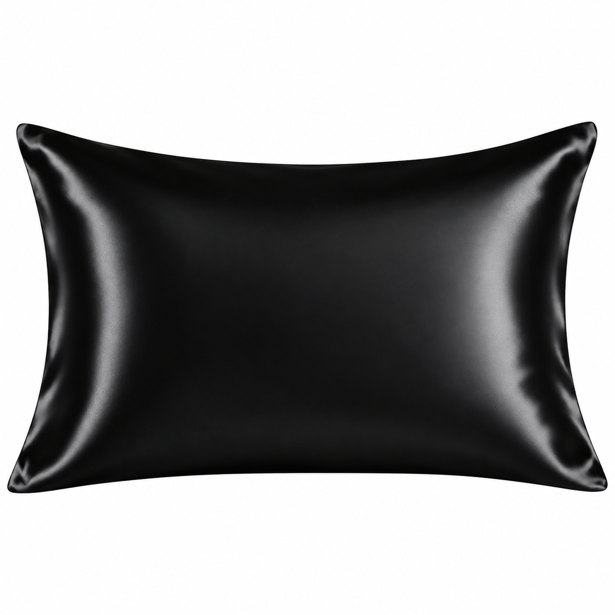 Luxury Satin Pillowcase – Classic Black