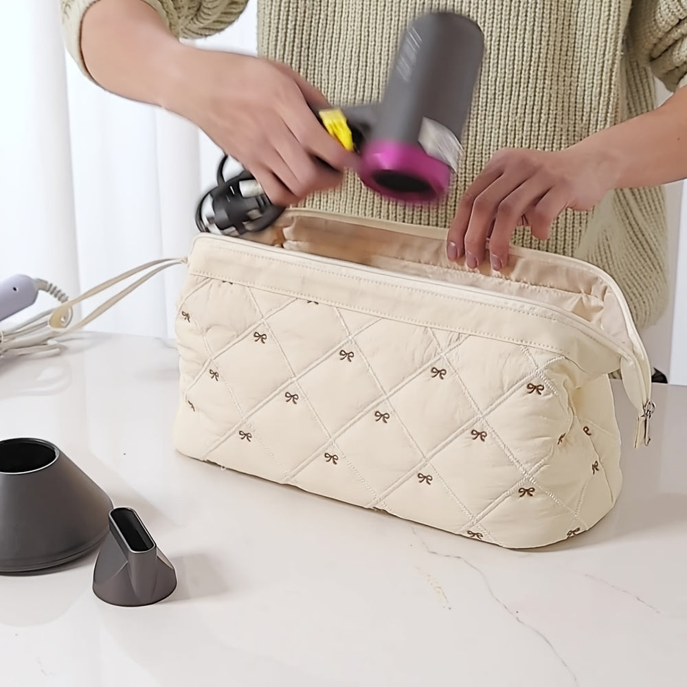 Large-Capacity Hair Tool & Beauty Organiser Case